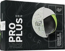 Vice PRO PLUS LIME DRIP Golf Balls  one dozen  NEW