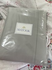  995 Matouk Italy New 1pc King Duvet Cover 615TC GIZA-87 Talita Sateen