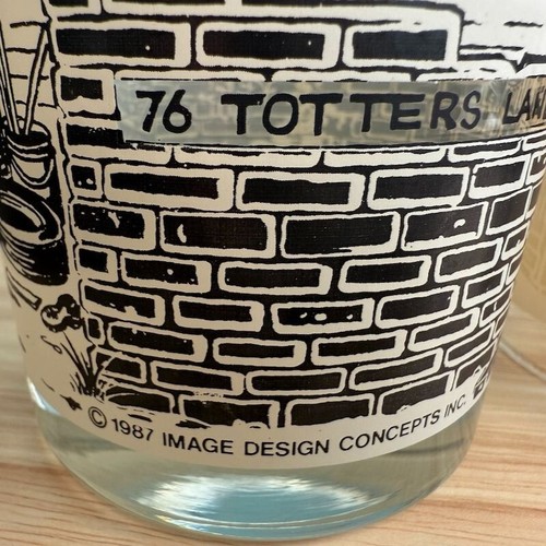 Juego de 2 gafas Doctor Who 76 Totters Lane Tardis 1987 Mage Design Concepts Inc - Imagen 8 de 10