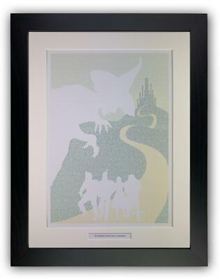 Der wunderbare Zauberer von Oz von L. Frank Baum - Posterbuch - Textposter mit...