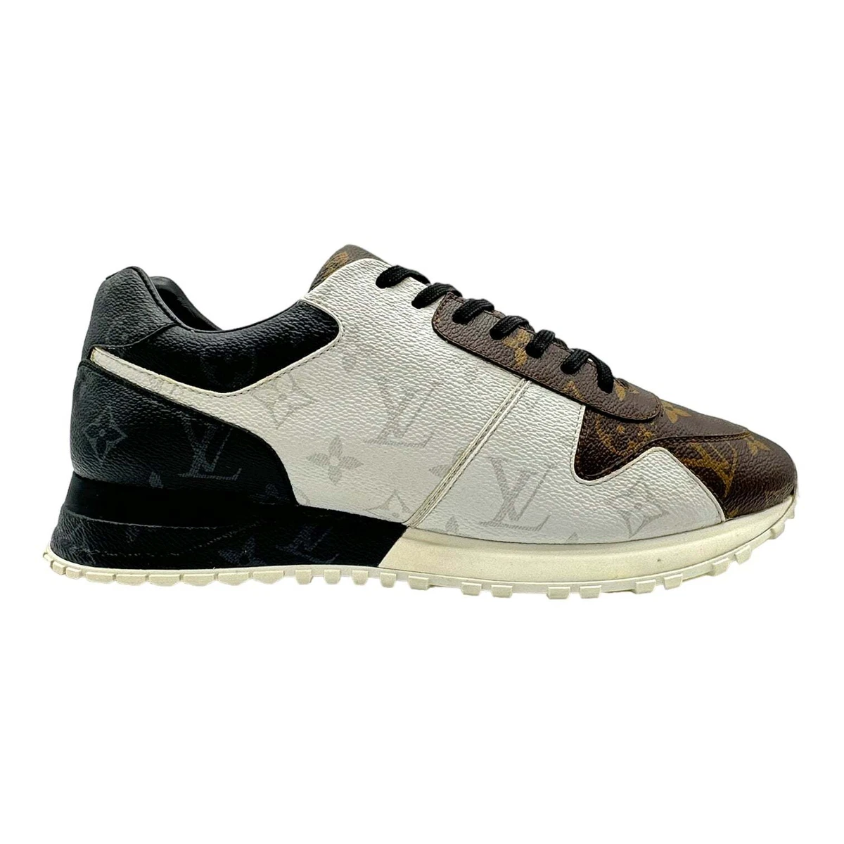 LOUIS VUITTON LV Run Away White/Brown Marathon Running Shoes