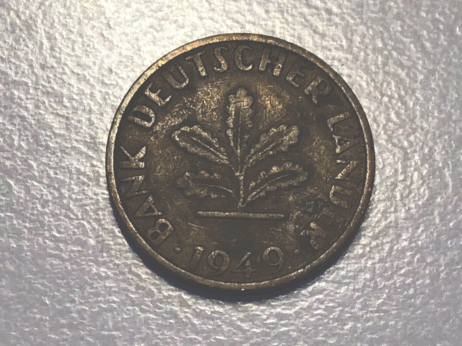 5 Pfennig Bank Deutscher Länder 1949 G 5 Pfennig 1949 F Bank Deutscher Länder | eBay.de