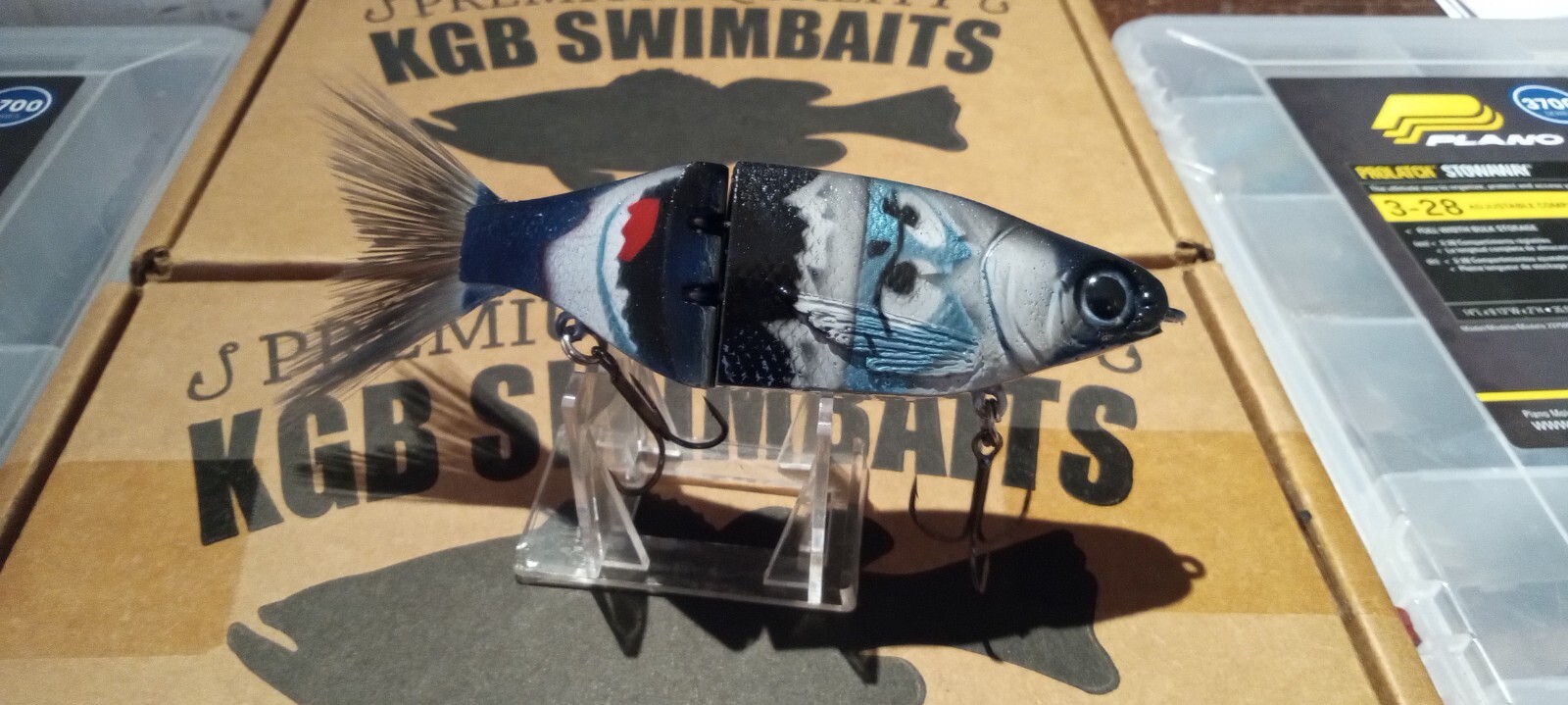 KGB CHAD SHAD TSG 7" SWIMBAIT BRAND NEW LIMITED EDITION  - Image 2