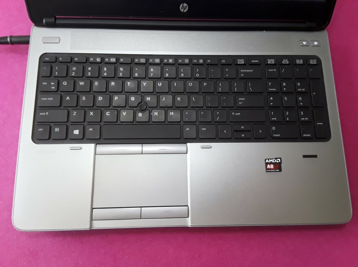 HP Probook 655 G1 laptop AMD quad A8-5550m 2.1-3.1Ghz 4GB 500GB