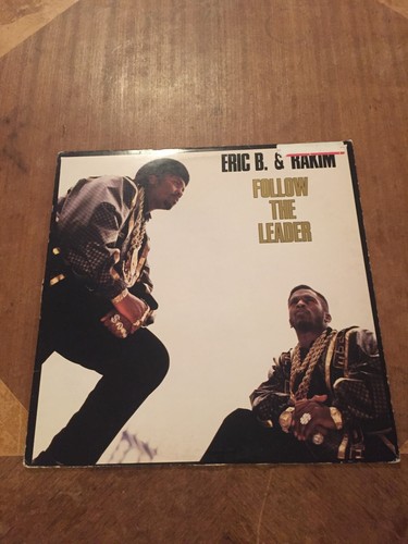 ERIC B. & RAKIM- FOLLOW THE LEADER- SINGLE VINYL RECORD- 1988 - Imagen 1 de 3