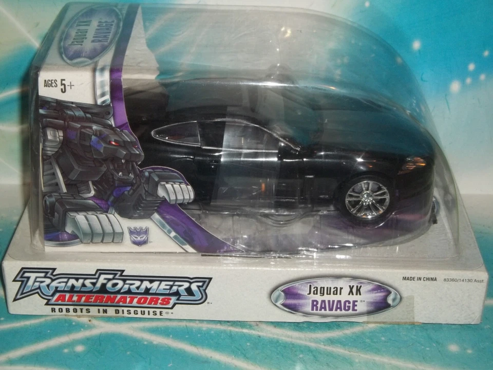 ФИГУРКА ТРАНСФОРМЕРОВ ГЕНЕРАТОРОВ ПЕРЕМЕННОГО ТОКА СЕРИЯ DECEPTICON RAVAGE JAGUAR XK - Изображение 2 из 2
