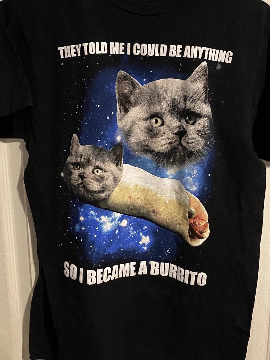 Cat clearance burrito shirt