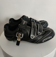 ORIGINAL Serfas Podium Zapatos de Ciclismo Deportivos Ajustables Negros Talla US 7 / EUR 40