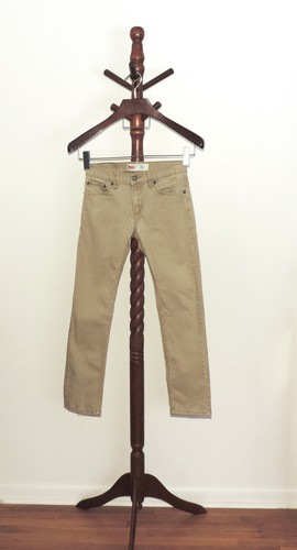 Boy's Levi's 511 Slim Tan Beige Denim Jeans Boy's size 14 Regular 27 x 27 - Picture 2 of 8