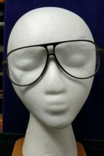 1X Matte Brown Vintage Frames Classic Glass Glasses Eye Wear Retro Flair
