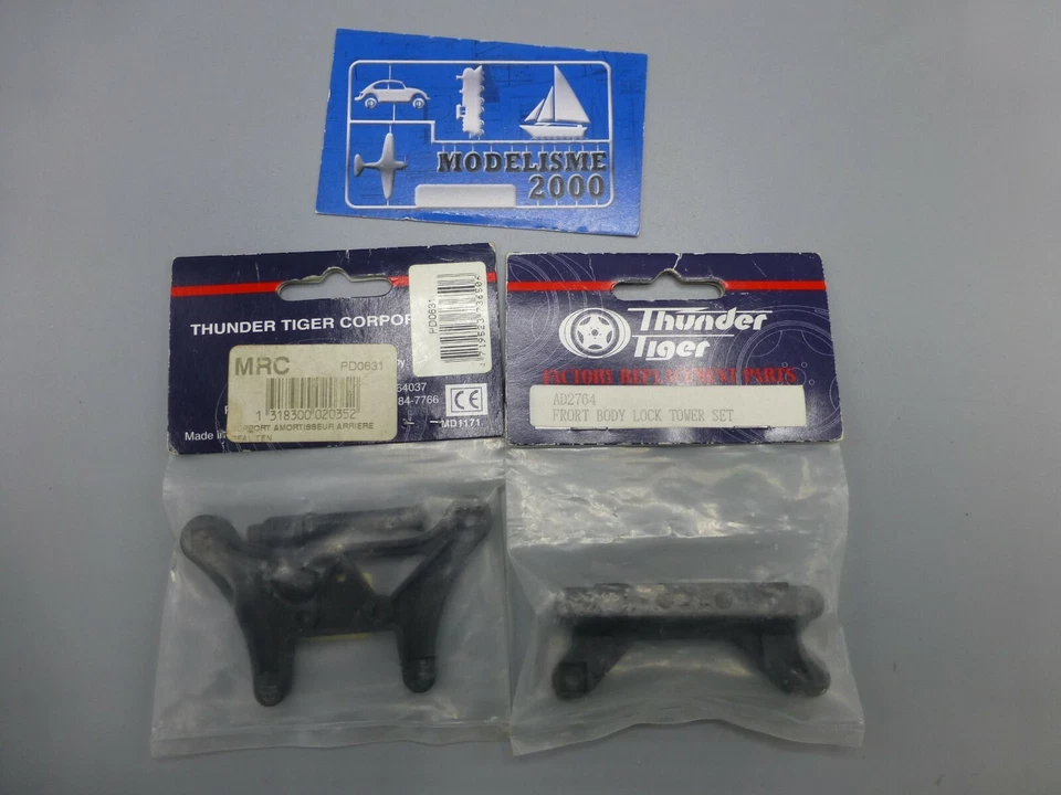 THUNDER TIGER LOT DE PIECES POUR VOITURE RC REAL TEN NEUF - Photo 1/1
