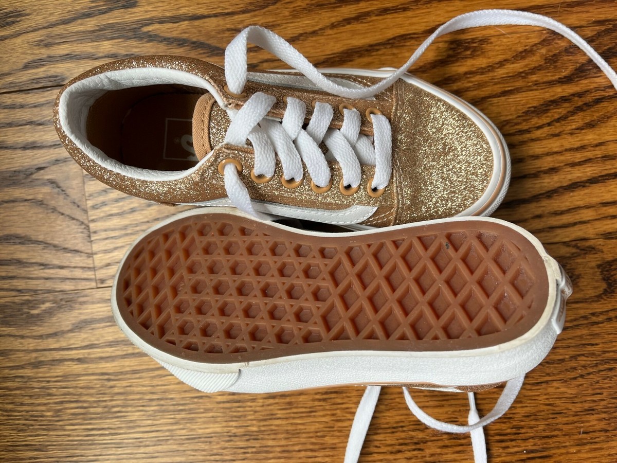 Rose Gold Sparkly Tennis Shoes Vans Rainbow Glitter Shoes Glitter