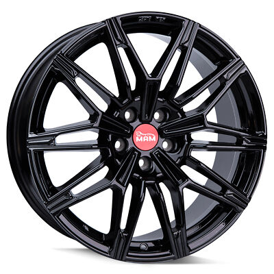 19 Zoll Alufelgen MAM B3N Black Painted BP 5x120 für BMW 4er F36 GranCoupé 3C