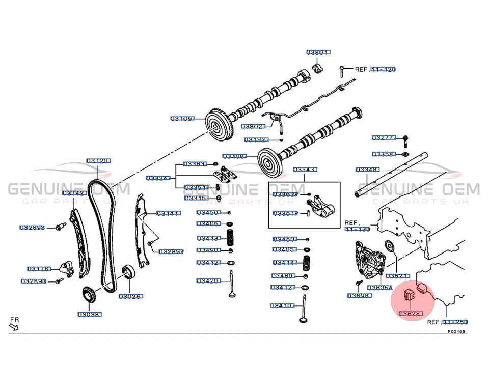Подлинная муфта вала балансировщика Mitsubishi для Outlander ASX 4N14 2.3 D 1132A027 - Изображение 2 из 3