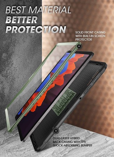 For Samsung Galaxy Tab S8 Ultra 14.6" SUPCASE Pen Holder Stand Case Screen Cover - 第 28/29 張圖片