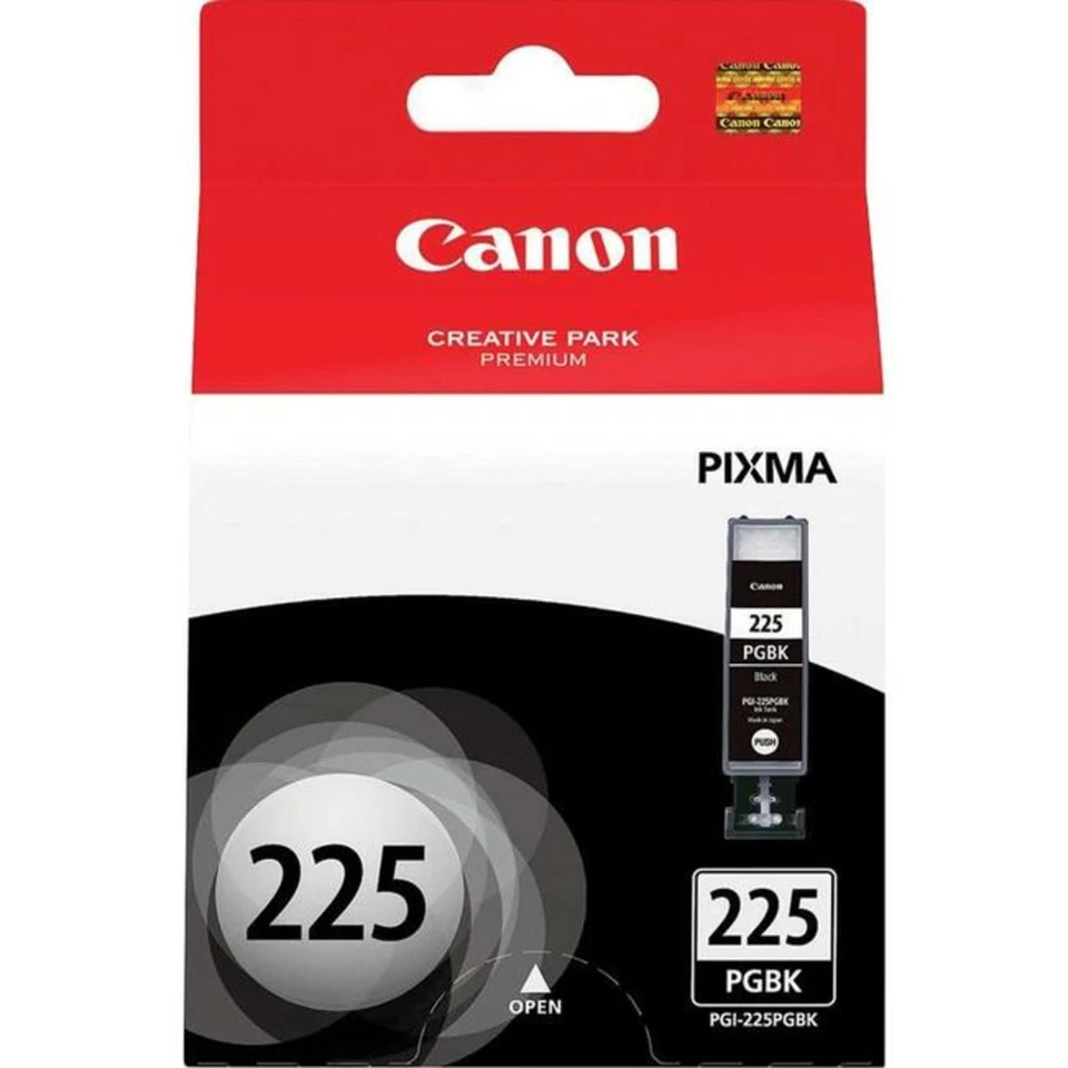 Canon PGI 225BK Black Ink Cartridge for PIXMA Printers High Quality Pigment Ink - Image 4 of 4