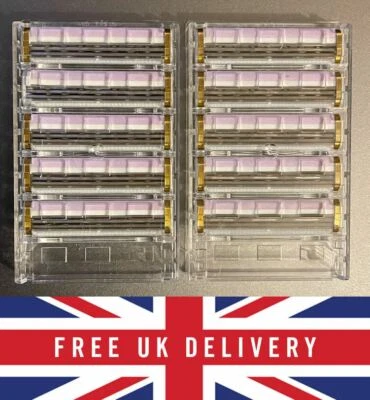 TRIFLEXXX Tri-Flexxx Triple Blade Razor Blades to fit Gillette Sensor Excel for Women