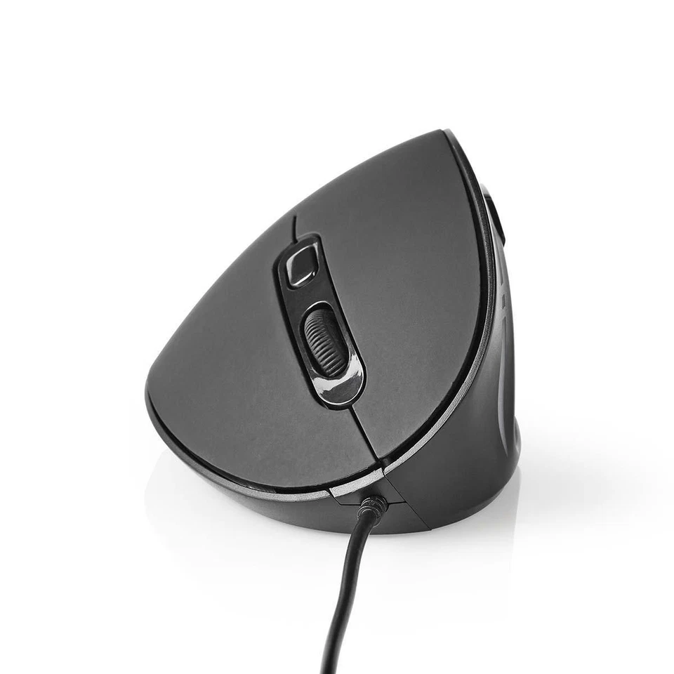 Ergonomic Right-Handed Wired Mouse 3600dpi with 6 Programmable Buttons 1.60m - Image 4 of 4