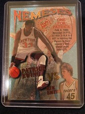 1995-96 Topps Stadium Club - Nemeses Patrick Ewing, Rik Smits #N2 