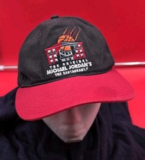 VINTAGE Nike Michael Jordan s The Restaurant Hat 90s Snapback Jumpman