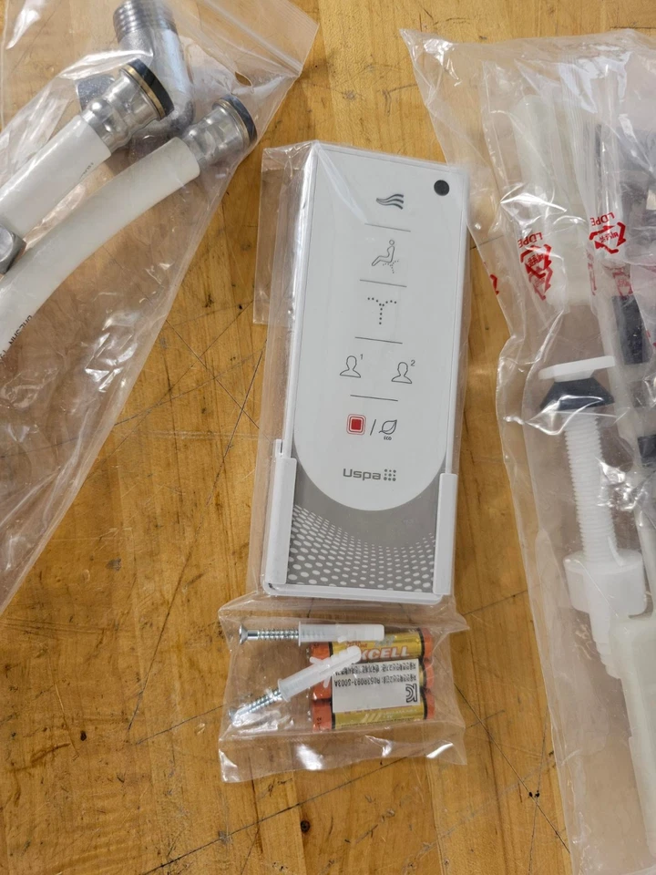 ALARGADO - Asiento de inodoro bidé eléctrico ajustable BioBidet USPA UB-6800U Foto 2 de 4