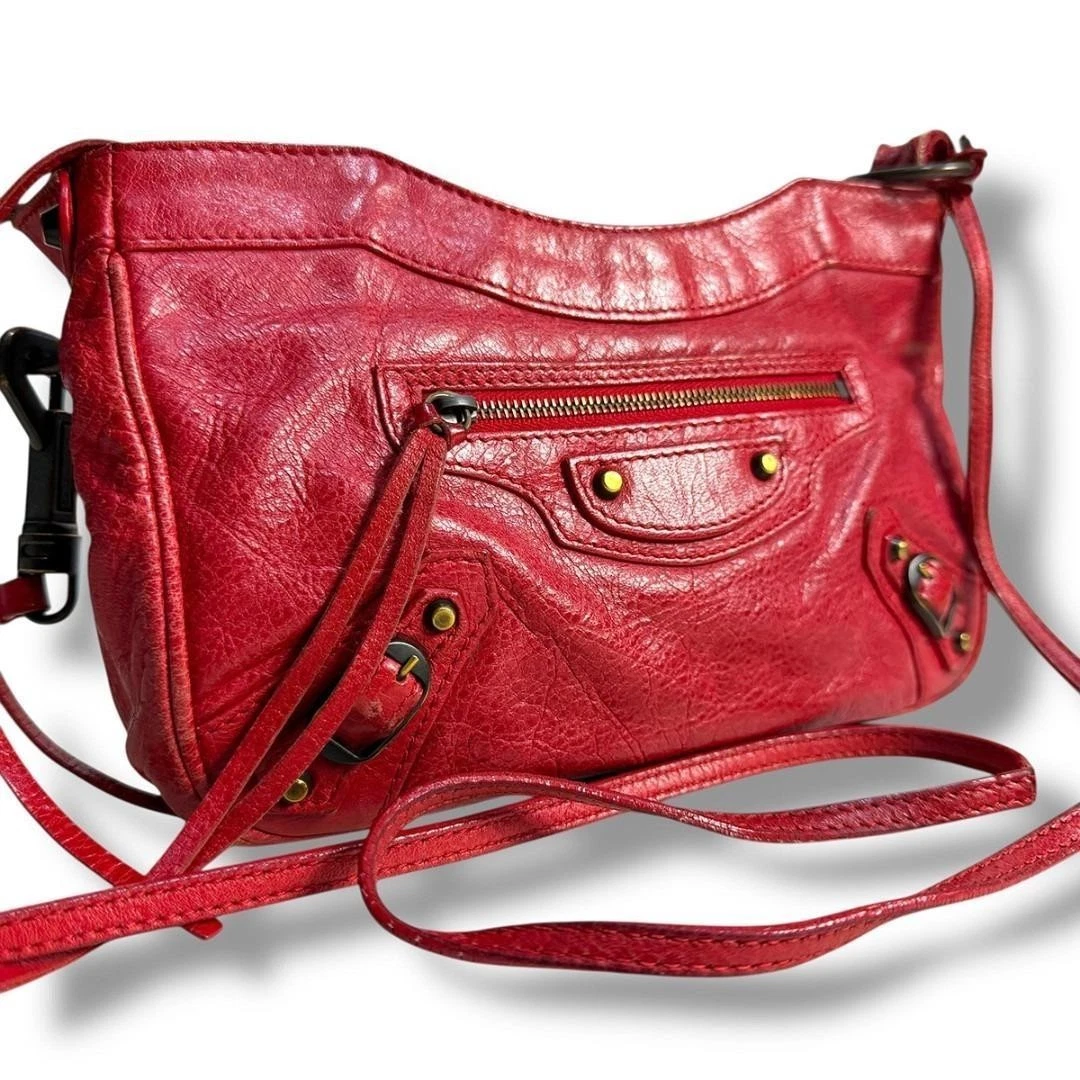 Balenciaga Red Bags & Handbags for Women for sale | eBay