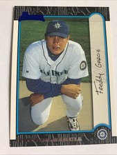 1999 Bowman Rookie Card Blue #404 Freddy Garcia Seattle Mariners Star!. rookie card picture