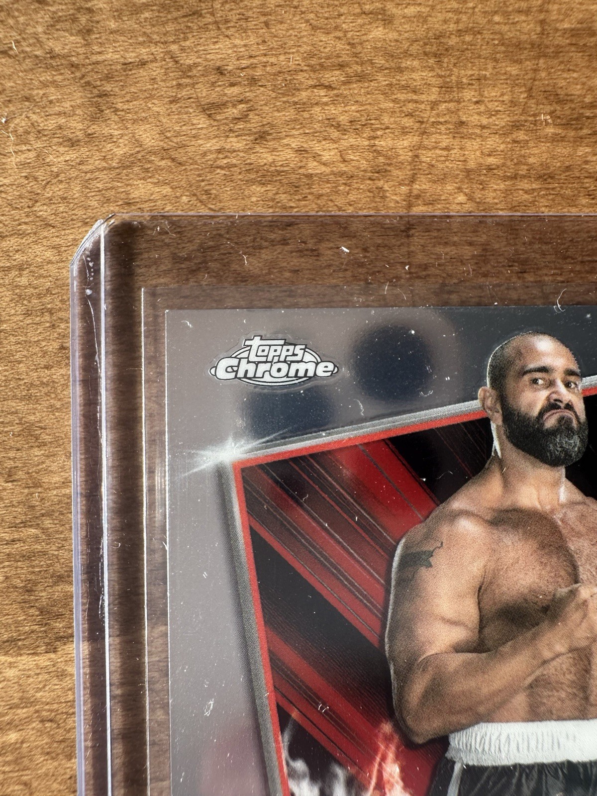 2026 Topps Chrome WWE - Rusev - Red Brand Autograph view 3