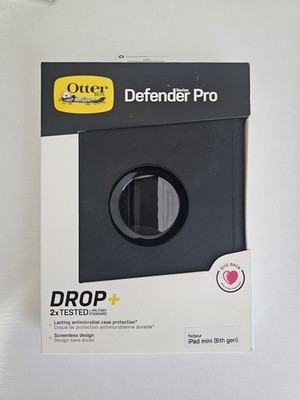 Otterbox DEFENDER PRO Series for iPad Mini (6th Gen). Black. OPEN BOX 