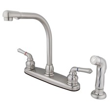 Kingston Brass KB75.SP Magellan 1.8 GPM Standard Kitchen Faucet - - Nickel