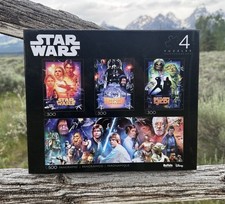 Buffalo Games Star Wars Collector's Edition 4-in-1 Puzzle Multipack 1400 Pieces