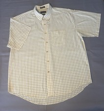 VAN HEUSEN  Mens Short Sleeve Cotton Blend Pl...