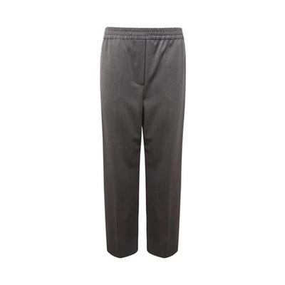 Q9682 PANTALONE DONNA MAXMARA WEEKEND PETRA WOMAN WOOL BLEND TROUSERS