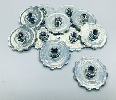 Lot of 11 Hilti MQZ-TW-3/8'' Trapeze Wheel 2293068 Channel Washer 3/8''Thread