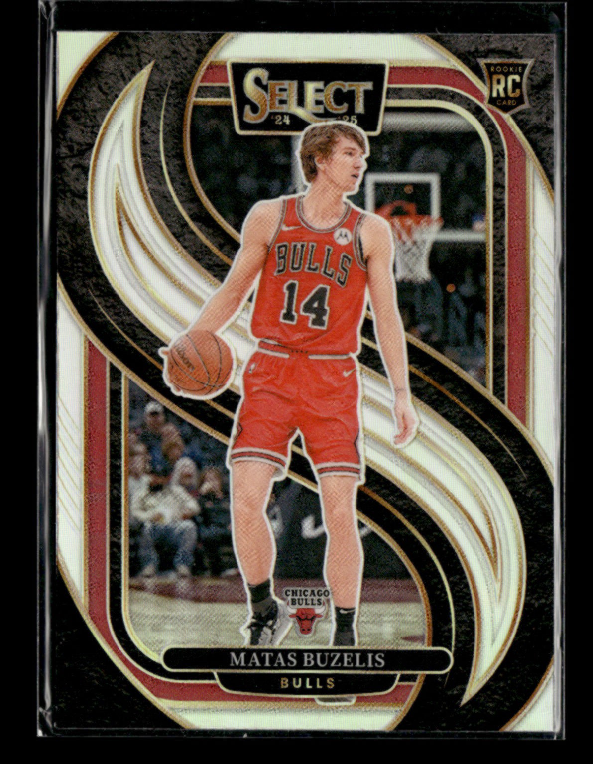 Matas Buzelis 2024-25 Panini Select Basketball Premier Level RC Silver [jm51