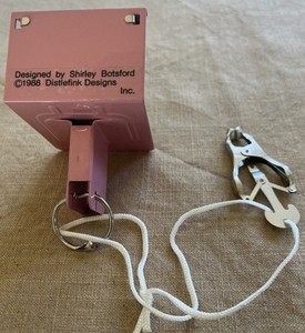 VTG Shirley Botsford Rug Braiding Tool 1988 Distlefink Designs