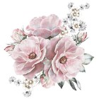 Removable Peony Flower DIY PVC Wall Sticker Home Decal Mural Room Decor DIY