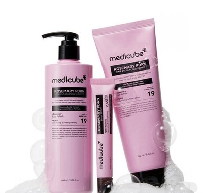 medicube Rosemary PDRN Volumizing Strengthening Set Shampoo Conditioner Serum