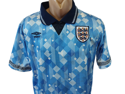England football jersey 1990-92 third shirt Scholes retro replica