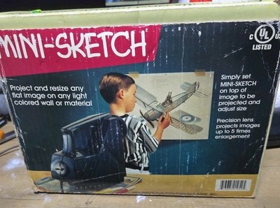 MINI-SKETCH Porta-Trace Portable Projector Enlarge 5X with Original Box