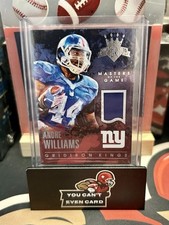 2015 Gridiron Kings - Andre Williams Masters of the Game Relic Card #MOG-AW!!