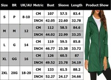 PLUS SIZE Women Waterproof Raincoat Hooded Outdoor Wind Rain Forest Jacket Coats