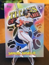 2026 Topps Series 1 Samuel Basallo Titans Of The Game #TOG-10 (RC) BAL Orioles