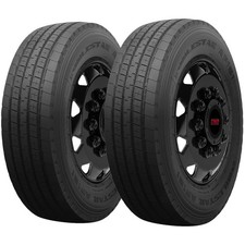 Qty 2 21575r17.5 Milestar Ap121 135133j Lrh Black Wall Tires Qty 2 21575r17.5 Milestar Ap121 135133j Lrh Black Wall Tires