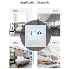 ›Smart Thermostat 4500W Button Control Water Heating Thermostat For Home Office