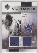 2011-12 Ultimate Collection Ultimate Jerseys 38/100 Eddie Shack #UJ-ES 8tn
