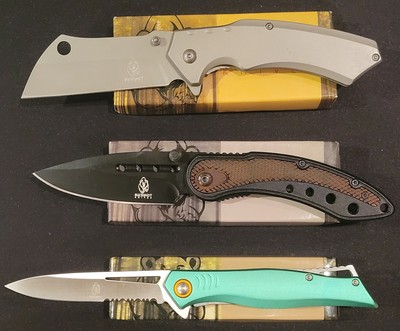 Buckshot Spring Assisted Pocket Knife - Lot Of 3- Brand New In Open Box