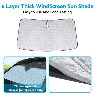 6 Layer Thick Windshield Sun Shade Suitable for Range Rover Evoque 20-25