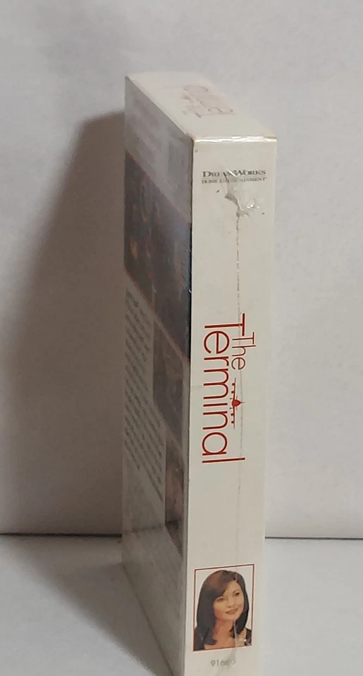 The Terminal VHS Dreamworks 2004 Tom Hanks Catherine Zeta-Jones SEALED - Image 2 of 4