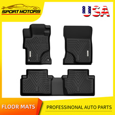 3d Mold Floor Mats For 2012- 2015 Honda Civic Sedan All Weather Tpe Rubber Liner
